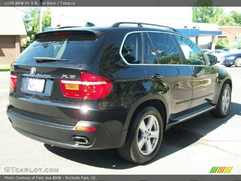 Jet Black / Tobacco 2008 BMW X5 4.8i