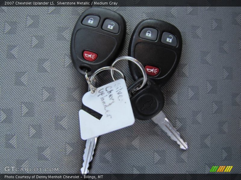 Keys of 2007 Uplander LS