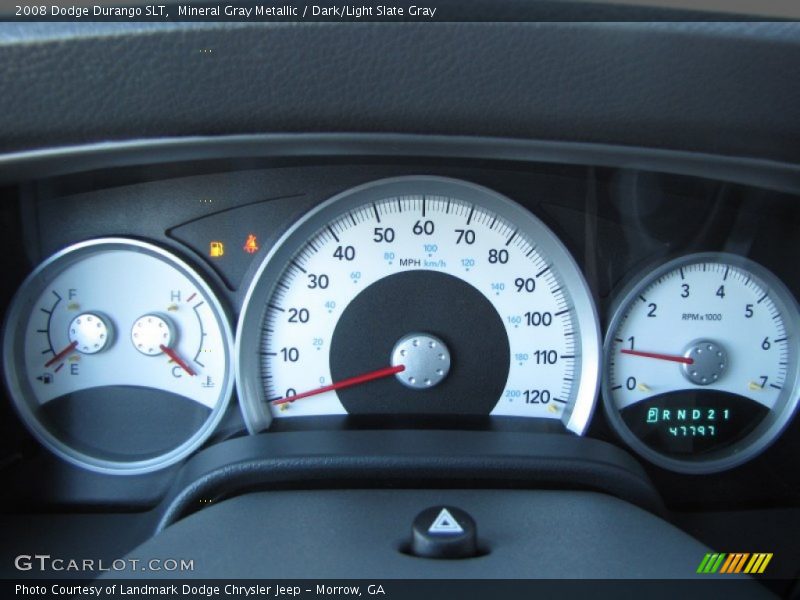 Mineral Gray Metallic / Dark/Light Slate Gray 2008 Dodge Durango SLT