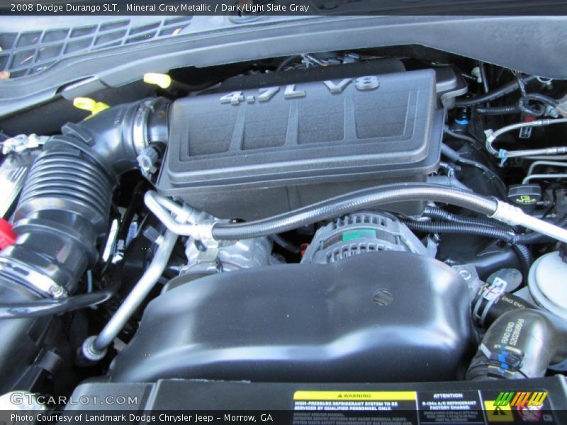 Mineral Gray Metallic / Dark/Light Slate Gray 2008 Dodge Durango SLT