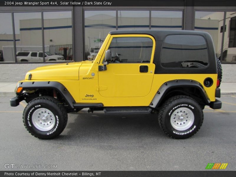  2004 Wrangler Sport 4x4 Solar Yellow