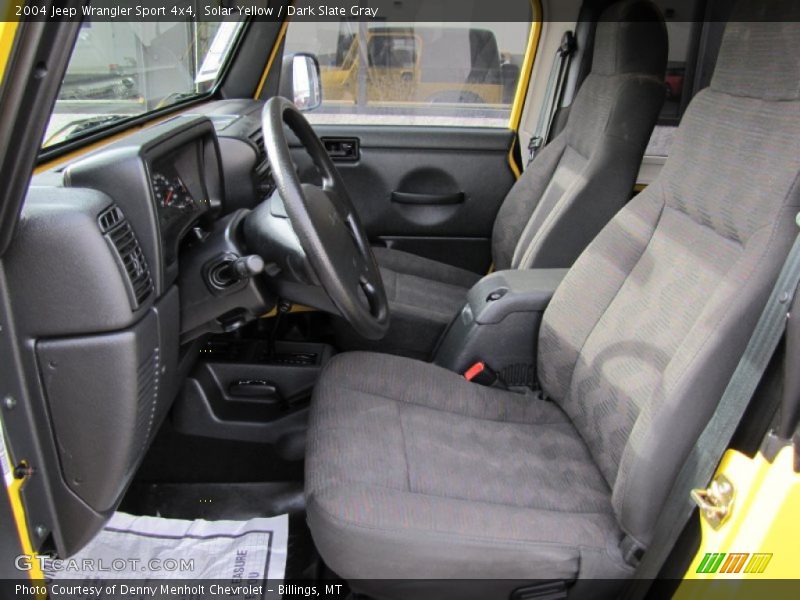  2004 Wrangler Sport 4x4 Dark Slate Gray Interior