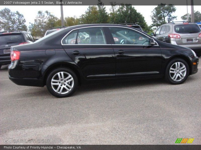 Black / Anthracite 2007 Volkswagen Jetta 2.5 Sedan