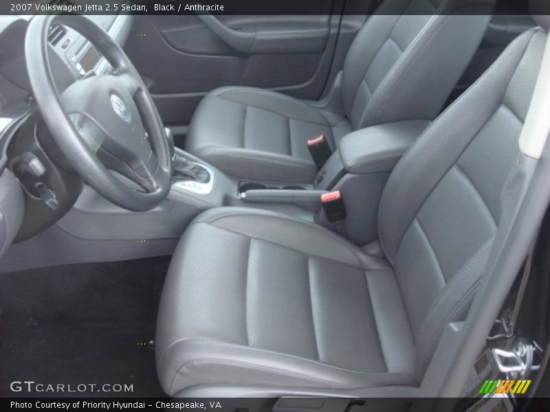 Black / Anthracite 2007 Volkswagen Jetta 2.5 Sedan