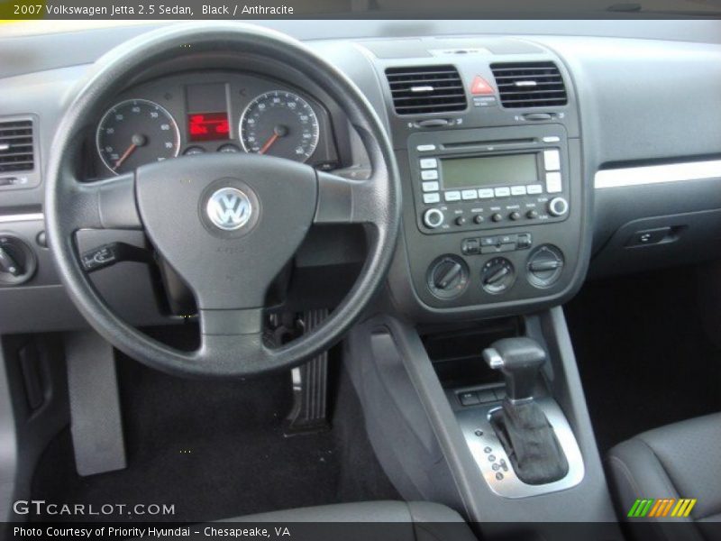 Black / Anthracite 2007 Volkswagen Jetta 2.5 Sedan