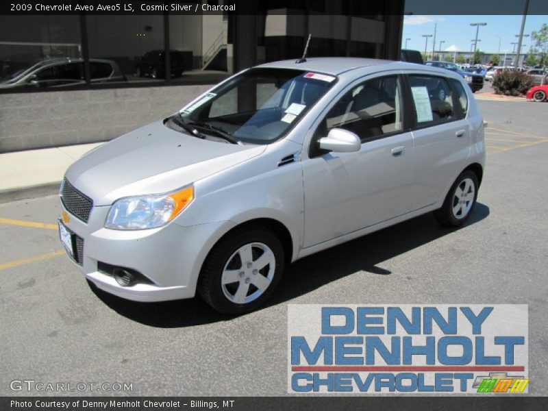 Cosmic Silver / Charcoal 2009 Chevrolet Aveo Aveo5 LS