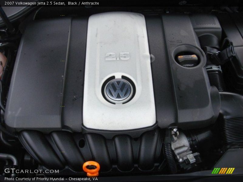  2007 Jetta 2.5 Sedan Engine - 2.5 Liter DOHC 20 Valve 5 Cylinder