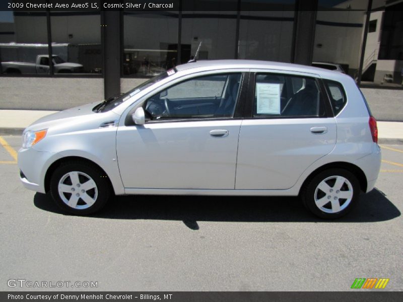 Cosmic Silver / Charcoal 2009 Chevrolet Aveo Aveo5 LS