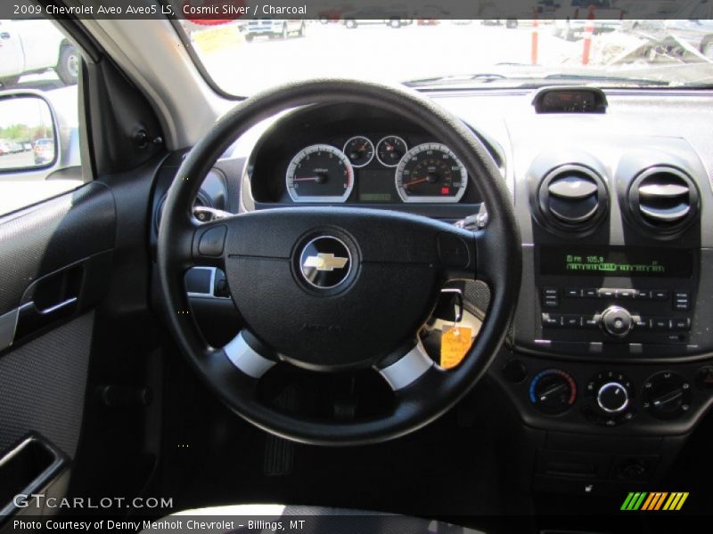 Cosmic Silver / Charcoal 2009 Chevrolet Aveo Aveo5 LS