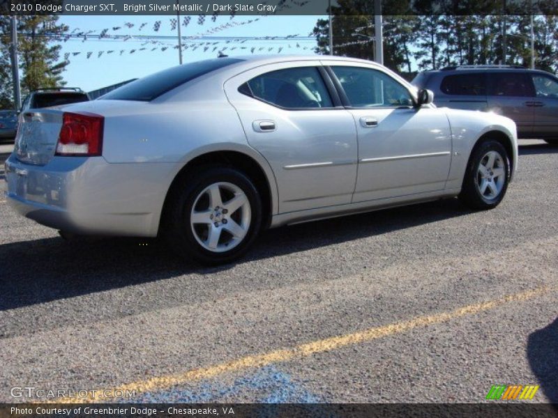 Bright Silver Metallic / Dark Slate Gray 2010 Dodge Charger SXT