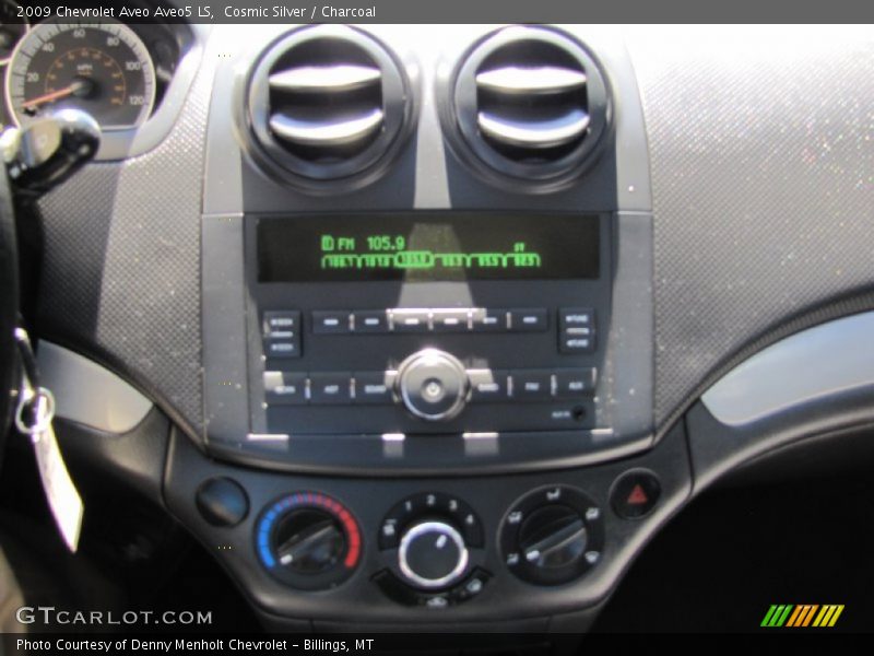 Cosmic Silver / Charcoal 2009 Chevrolet Aveo Aveo5 LS