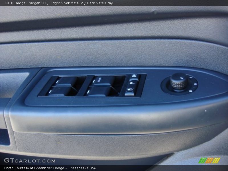 Bright Silver Metallic / Dark Slate Gray 2010 Dodge Charger SXT