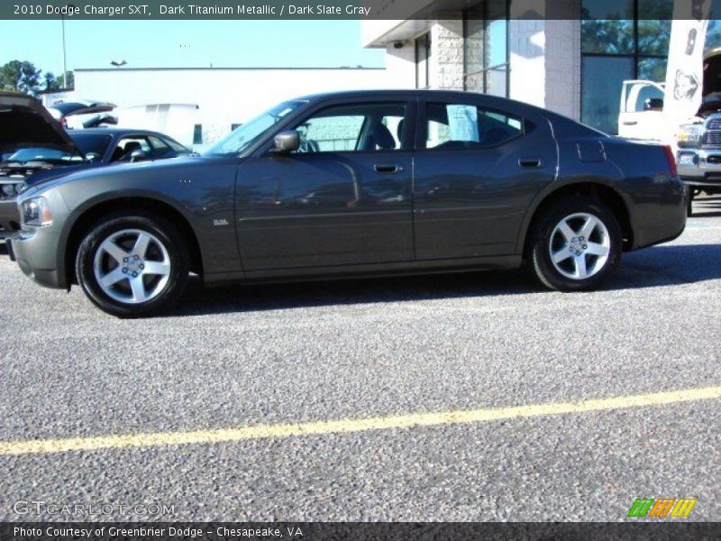 Dark Titanium Metallic / Dark Slate Gray 2010 Dodge Charger SXT