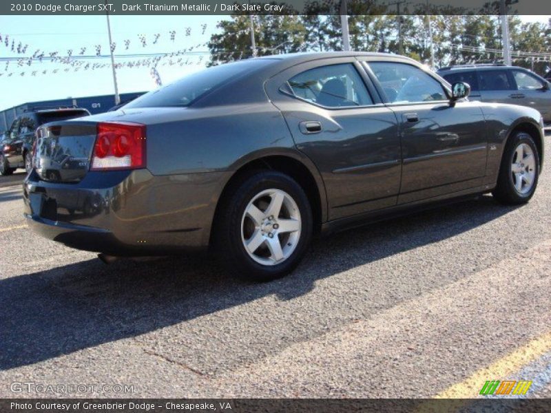 Dark Titanium Metallic / Dark Slate Gray 2010 Dodge Charger SXT