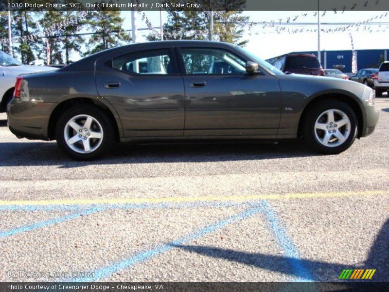 Dark Titanium Metallic / Dark Slate Gray 2010 Dodge Charger SXT