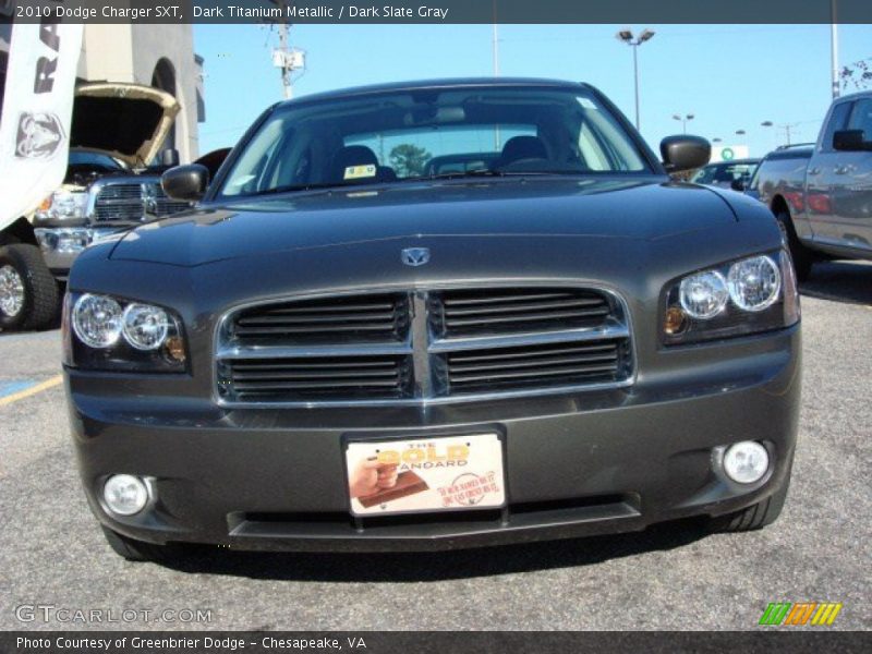 Dark Titanium Metallic / Dark Slate Gray 2010 Dodge Charger SXT