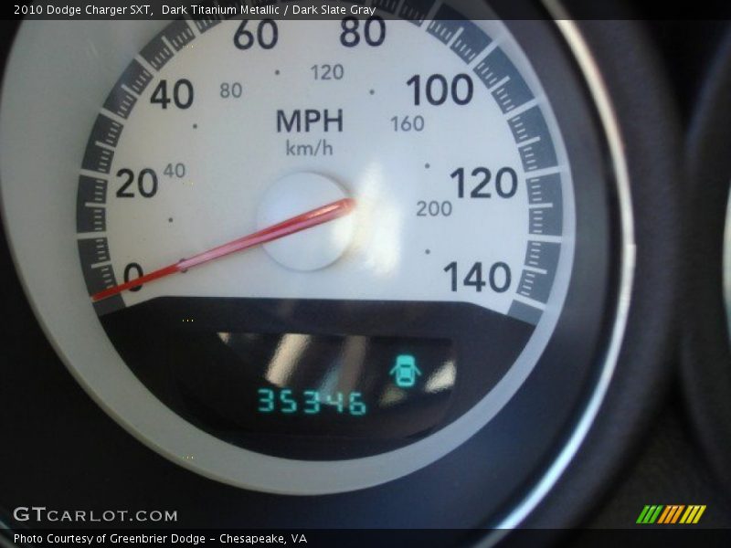 Dark Titanium Metallic / Dark Slate Gray 2010 Dodge Charger SXT