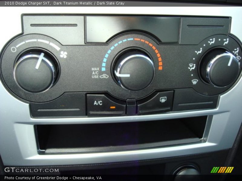 Dark Titanium Metallic / Dark Slate Gray 2010 Dodge Charger SXT