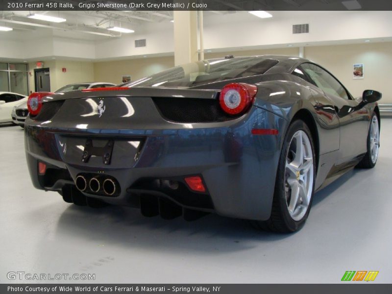  2010 458 Italia Grigio Silverstone (Dark Grey Metallic)