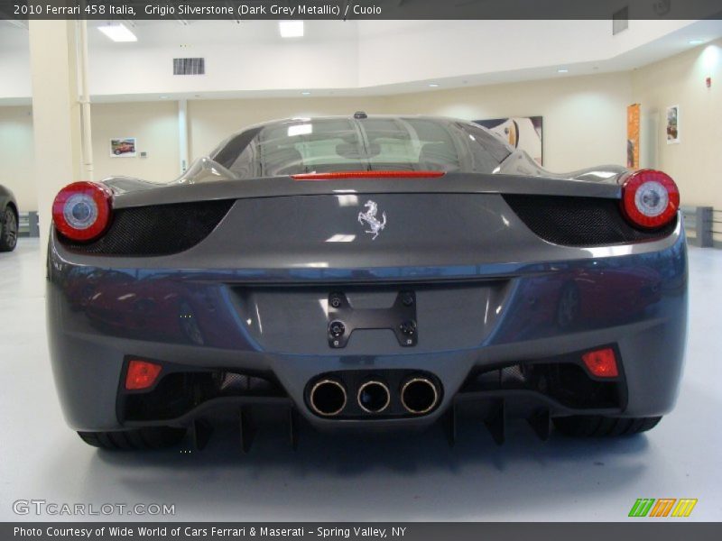  2010 458 Italia Grigio Silverstone (Dark Grey Metallic)