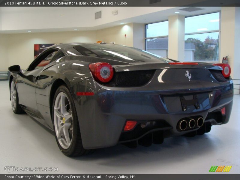 2010 458 Italia Grigio Silverstone (Dark Grey Metallic)