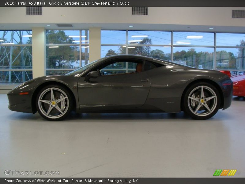  2010 458 Italia Grigio Silverstone (Dark Grey Metallic)