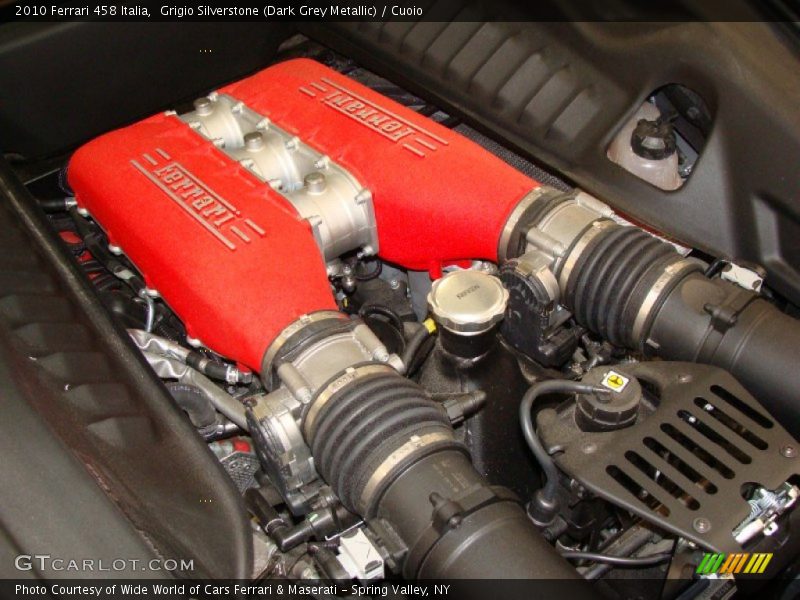  2010 458 Italia Engine - 4.5 Liter GDI DOHC 32-Valve VVT V8