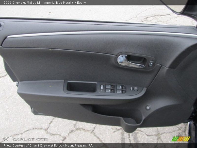 Imperial Blue Metallic / Ebony 2011 Chevrolet Malibu LT