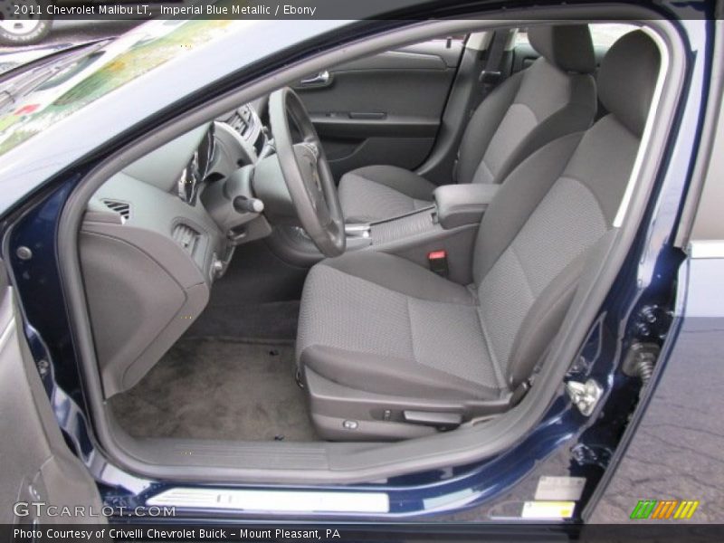 Imperial Blue Metallic / Ebony 2011 Chevrolet Malibu LT