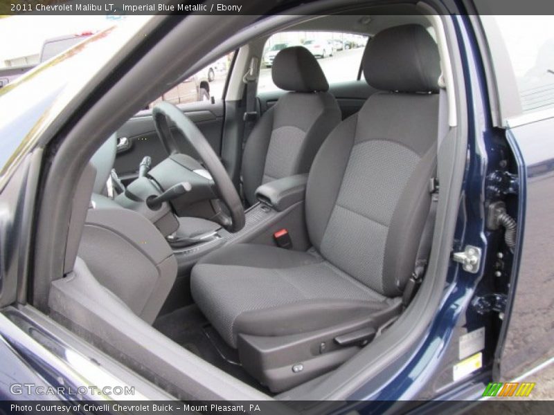 Imperial Blue Metallic / Ebony 2011 Chevrolet Malibu LT