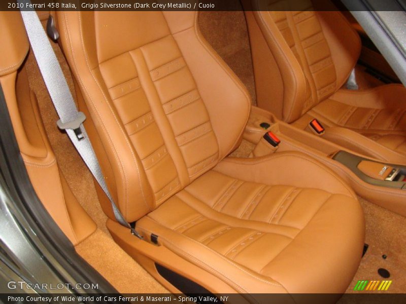  2010 458 Italia Cuoio Interior