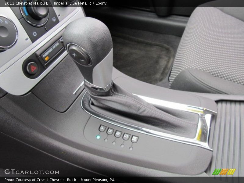 Imperial Blue Metallic / Ebony 2011 Chevrolet Malibu LT