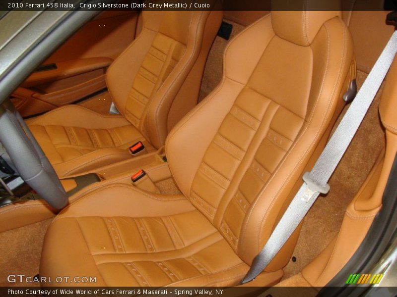  2010 458 Italia Cuoio Interior