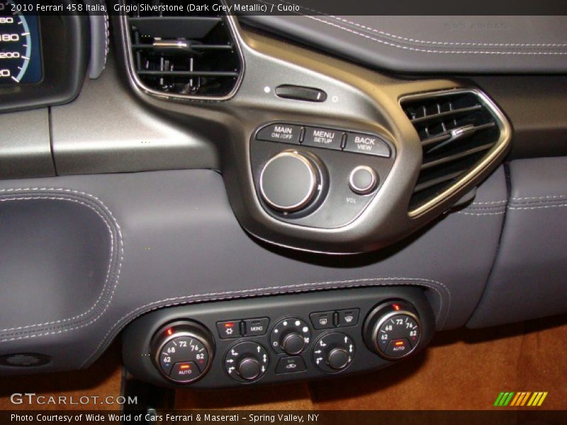 Controls of 2010 458 Italia