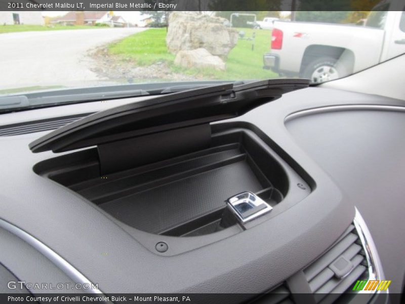 Imperial Blue Metallic / Ebony 2011 Chevrolet Malibu LT