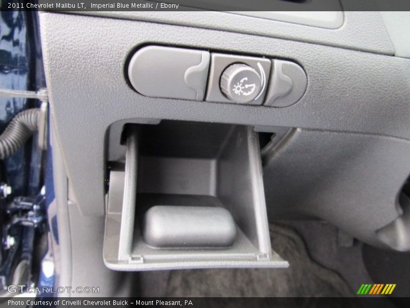 Imperial Blue Metallic / Ebony 2011 Chevrolet Malibu LT