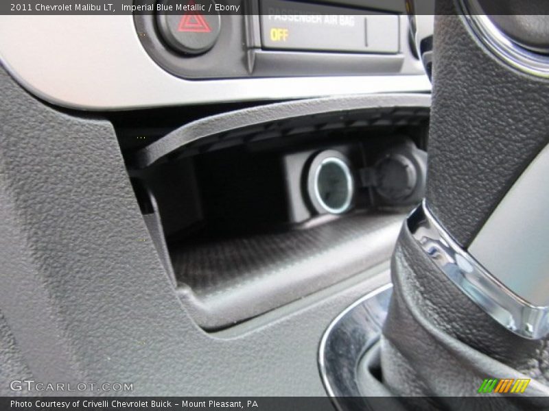 Imperial Blue Metallic / Ebony 2011 Chevrolet Malibu LT