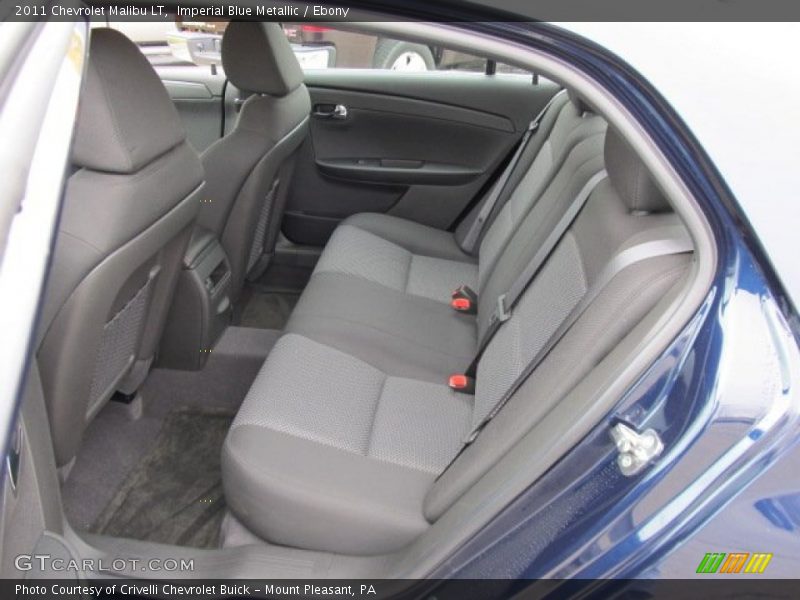 Imperial Blue Metallic / Ebony 2011 Chevrolet Malibu LT