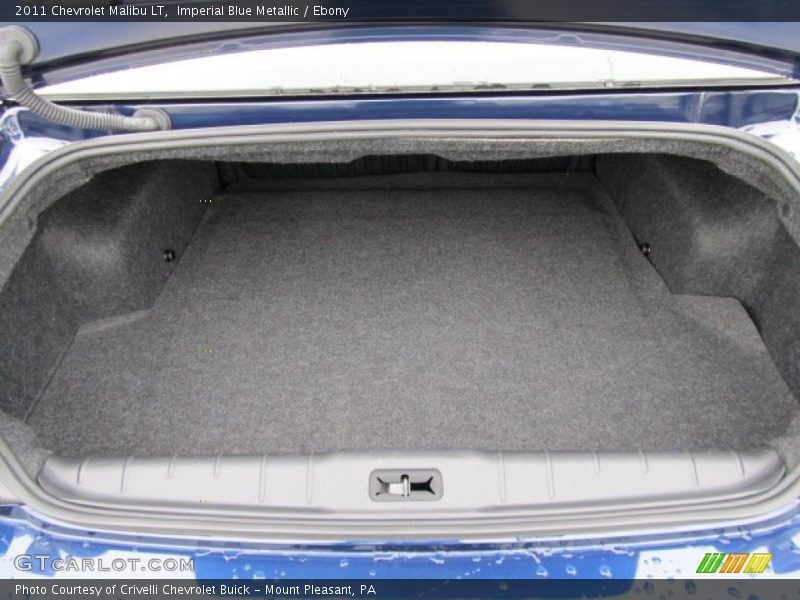 Imperial Blue Metallic / Ebony 2011 Chevrolet Malibu LT