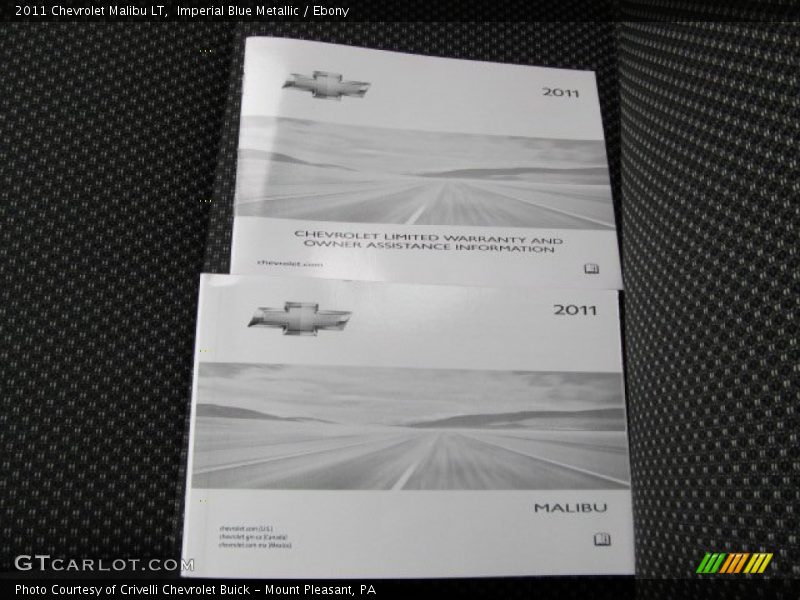 Imperial Blue Metallic / Ebony 2011 Chevrolet Malibu LT