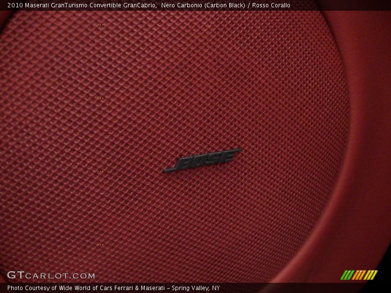 Audio System of 2010 GranTurismo Convertible GranCabrio