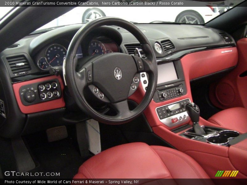Rosso Corallo Interior - 2010 GranTurismo Convertible GranCabrio 