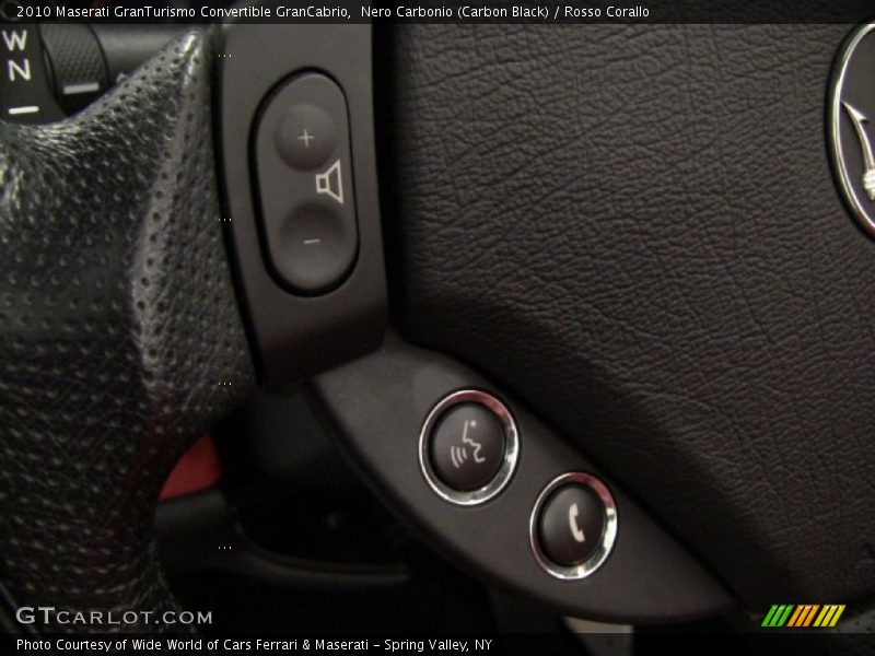Controls of 2010 GranTurismo Convertible GranCabrio