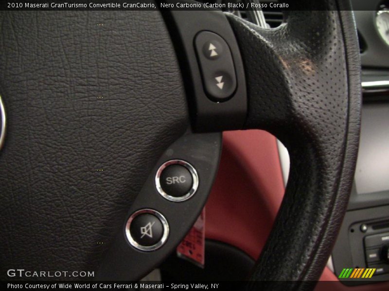 Controls of 2010 GranTurismo Convertible GranCabrio