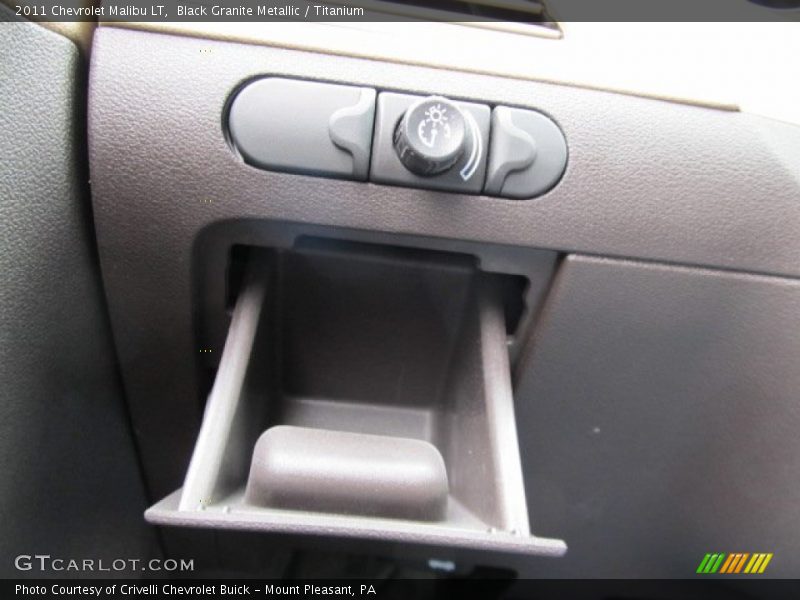 Black Granite Metallic / Titanium 2011 Chevrolet Malibu LT