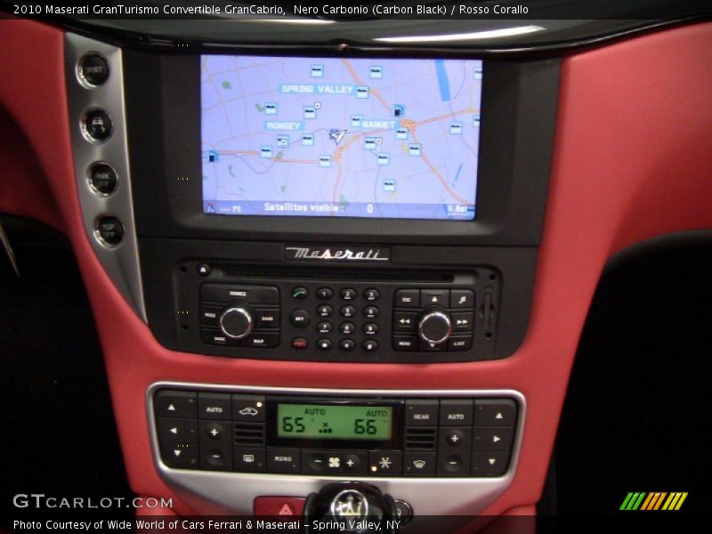 Navigation of 2010 GranTurismo Convertible GranCabrio
