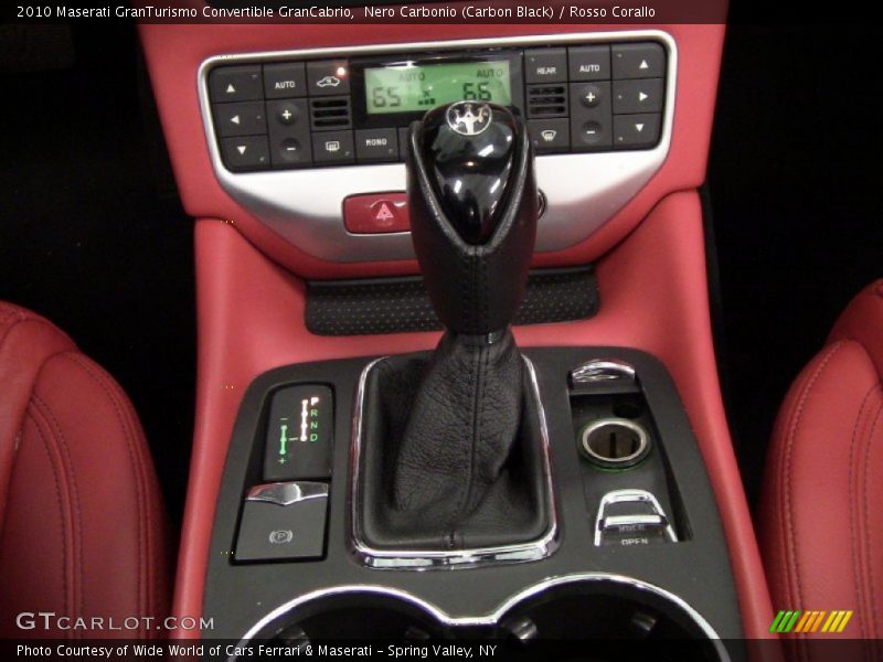  2010 GranTurismo Convertible GranCabrio 6 Speed ZF Paddle-Shift Automatic Shifter