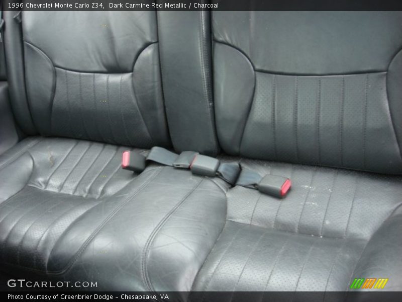Dark Carmine Red Metallic / Charcoal 1996 Chevrolet Monte Carlo Z34