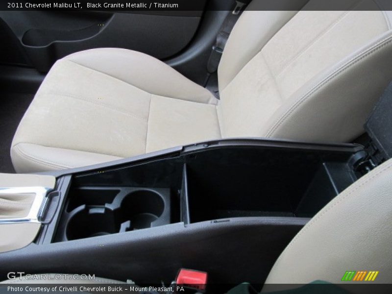 Black Granite Metallic / Titanium 2011 Chevrolet Malibu LT