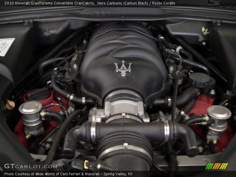  2010 GranTurismo Convertible GranCabrio Engine - 4.7 Liter DOHC 32-Valve VVT V8